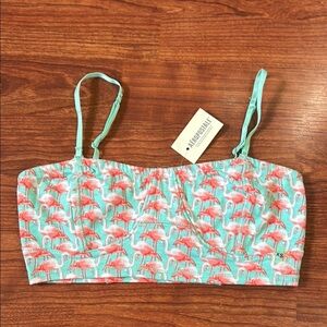 Aeropostale Flamingo Print Bralette XS